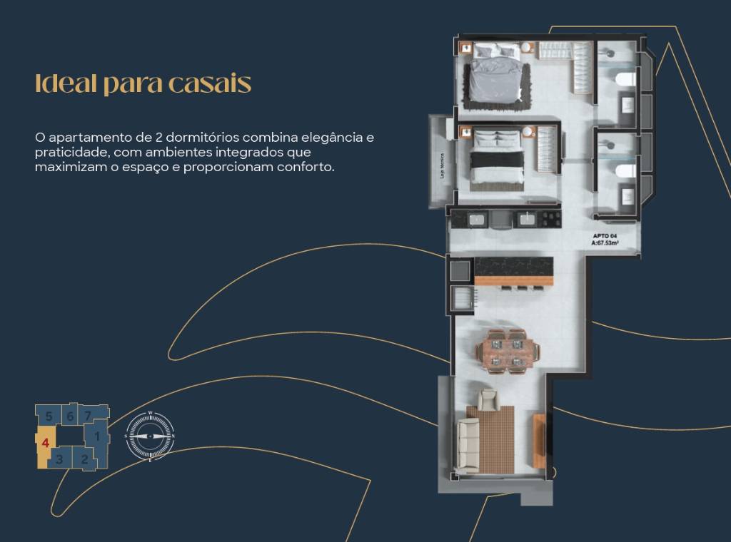 Apartamento 2 dormitórios para venda, Zona Nova em Capão da Canoa | Ref.: 10863