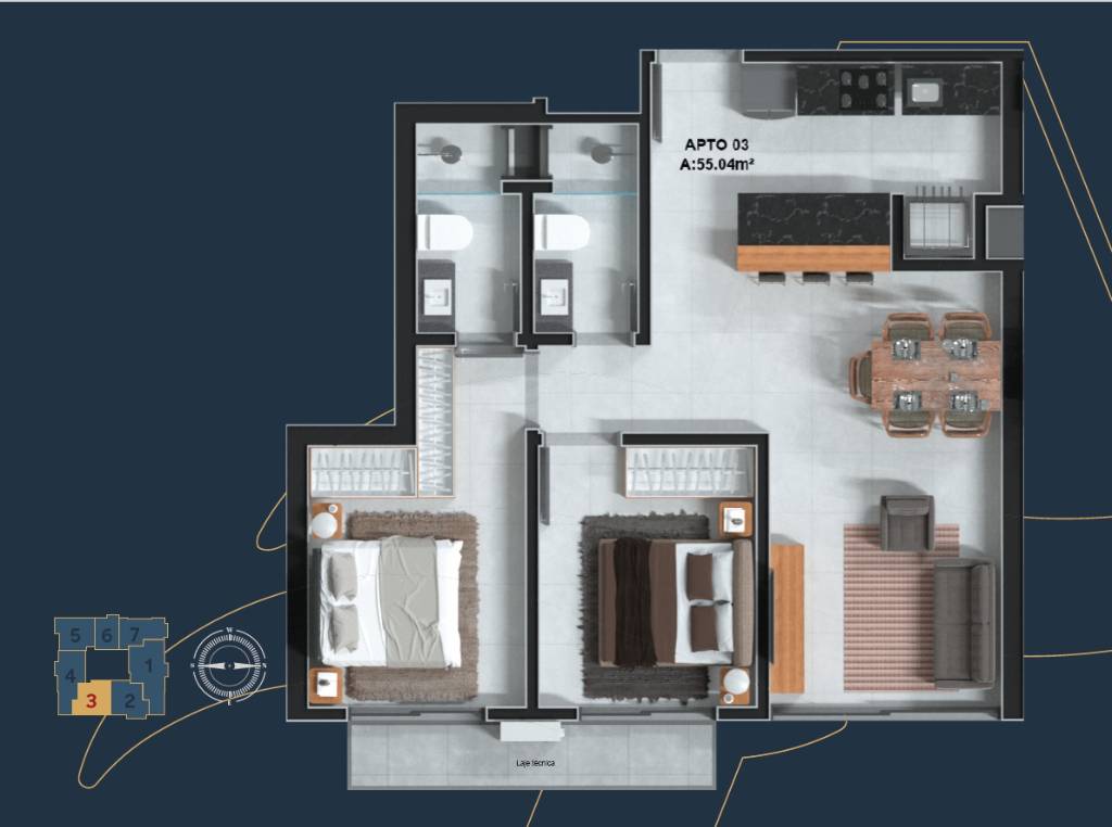 Apartamento 2 dormitórios para venda, Zona Nova em Capão da Canoa | Ref.: 10867
